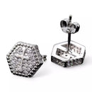 Par de Brinco Zircônia Ponto de Luz