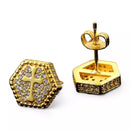 Par de Brinco Zircônia Ponto de Luz