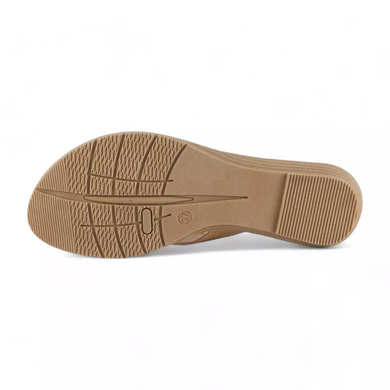 Sandália Feminina Comfort: Percata com Solado Acolchoado