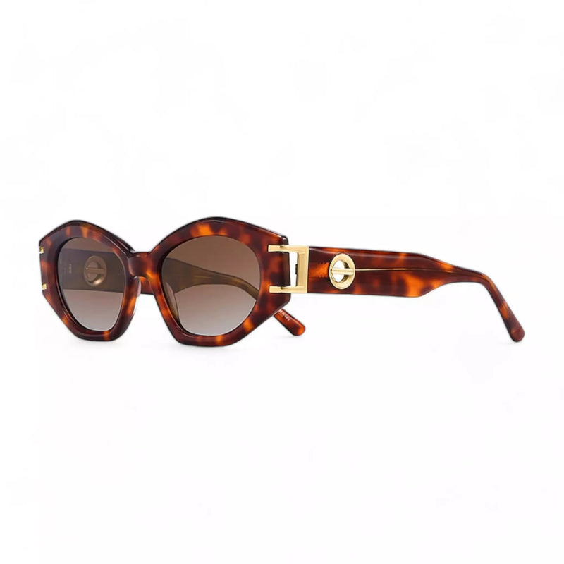 Óculos de Sol Feminino Design Arredondado