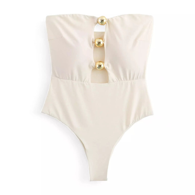 Body Pérola Elegante Tomara que Caia