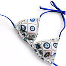 Biquíni Clássico: Estampa Olho Grego