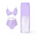 Conjunto de Biquíni Color com Saída de Praia
