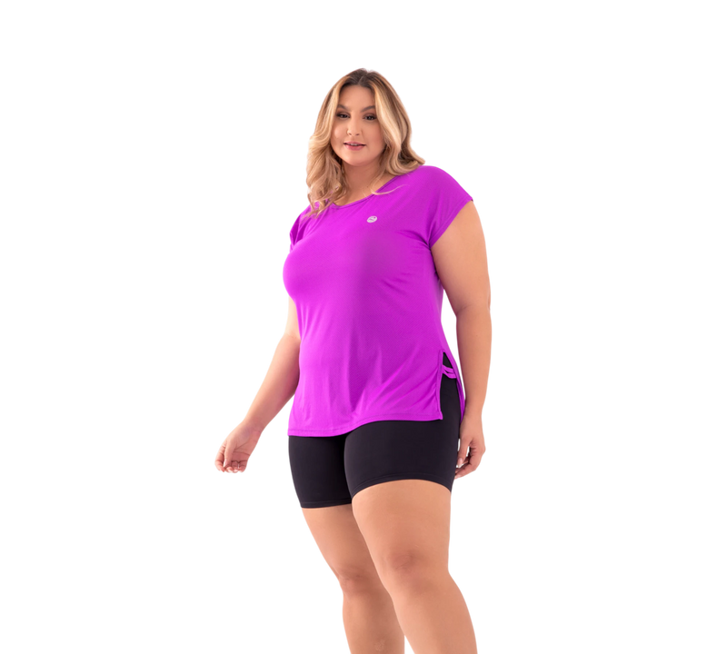 BLUSA DRY FITNESS PLUS SIZE LASCA MARIA BONITA