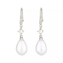 Par de Brinco Feminino Peróla e Cristal