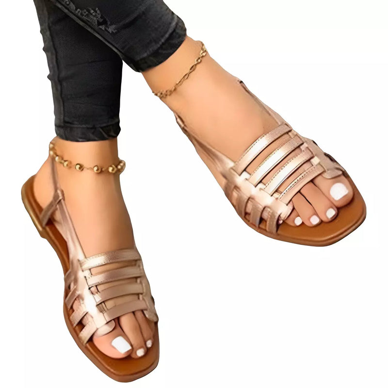 Sandália Feminina Gladiadora Comfort