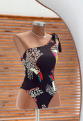 Body Maiô Estampado Far Ana Elegância Tropical Estampa Exótica