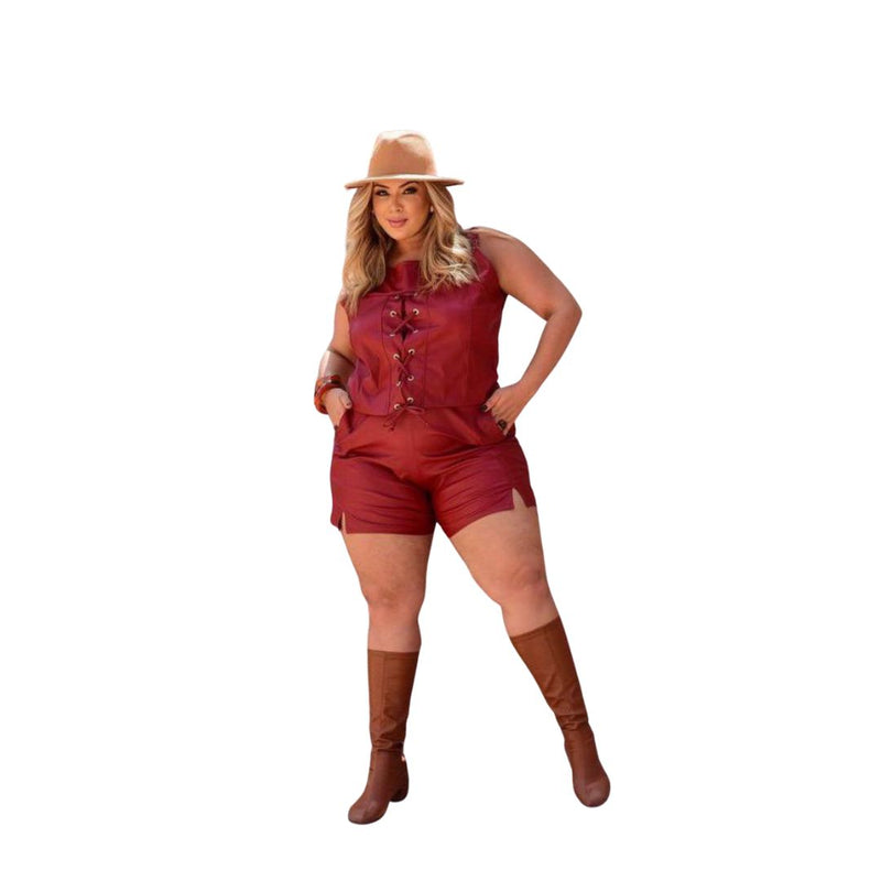 Conjunto em Coro Feminino Maria Bonita Dary Elegante
