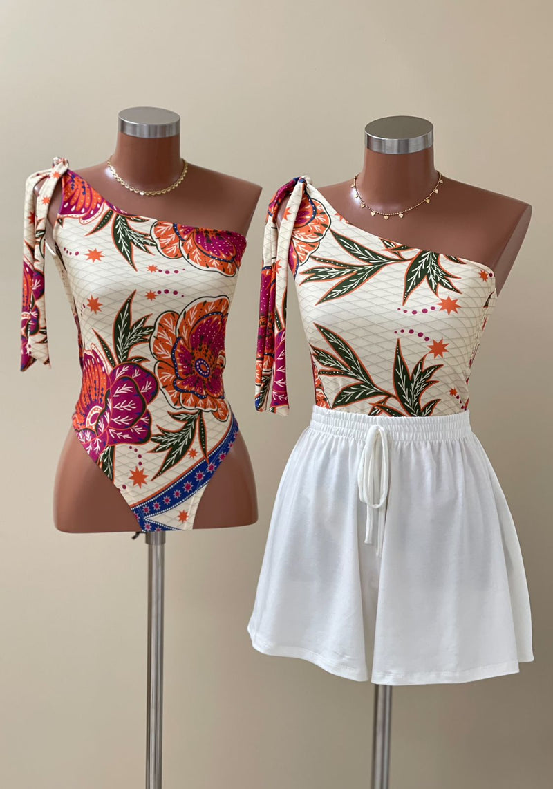 Body Maiô Estampado Far Ana Euforia Floral
