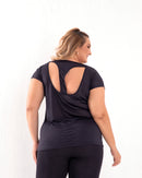 BLUSA DRY FITNESS PLUS SIZE MODELO Y MARIA BONITA